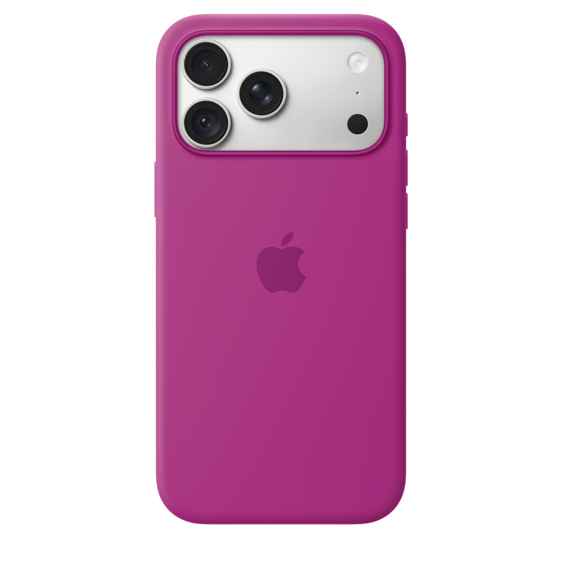 Apple iPhone 18 Pro Max Silicone Case with MagSafe - Magenta - Image 3