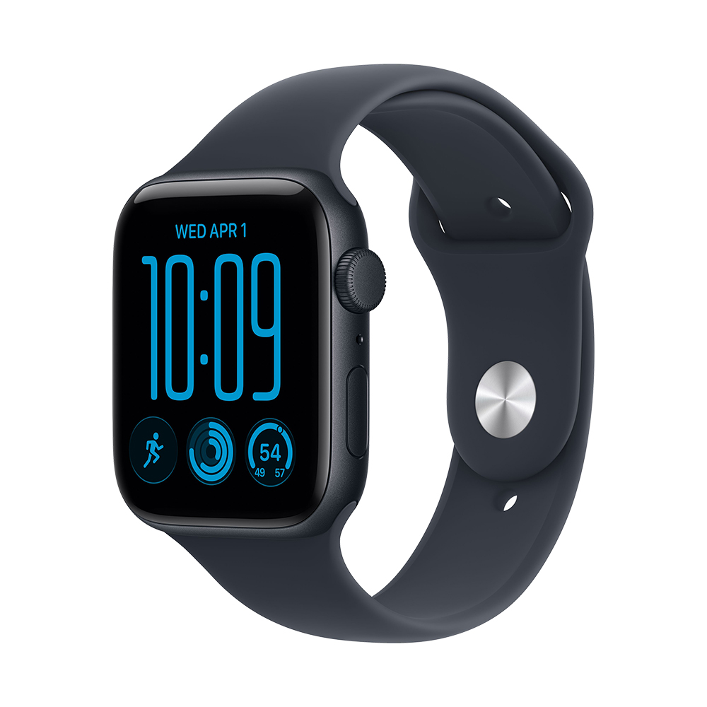 Apple Watch SE 3 GPS + Cellular 44mm Midnight Aluminium Navy Blue Sport Band M/L