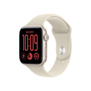 Apple Watch SE 3 GPS + Cellular 40mm Starlight Aluminium Case with Sand Sport Band M/L