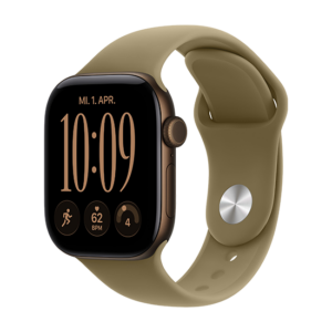 Apple Watch Series 12 GPS 42mm Dark Bronze Aluminium Olive Sport Band S/M