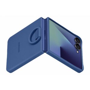 Samsung Galaxy Z Flip7 Silicone Ring Case Blue EF-PF766TN