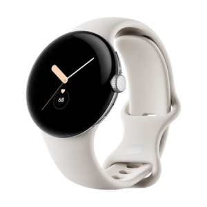 Google Pixel Watch LTE 41mm Polished Silver Chalk