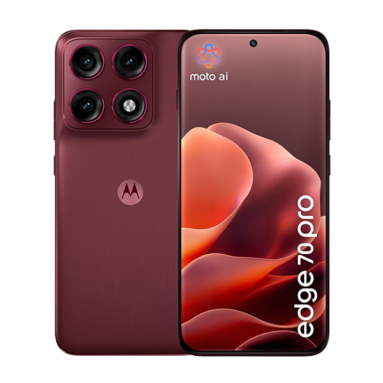 Motorola Edge 70 Pro 5G 8GB RAM 256GB Pantone Zinfandel Red