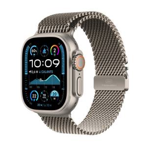 Natural Titanium / Natural Milanese Loop M
