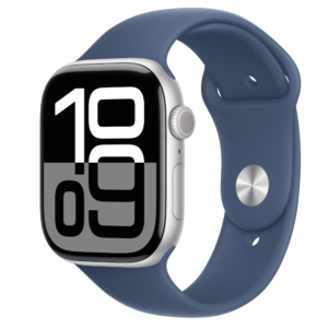Apple Watch Series 10 GPS + Cellular 46mm Silver Aluminum