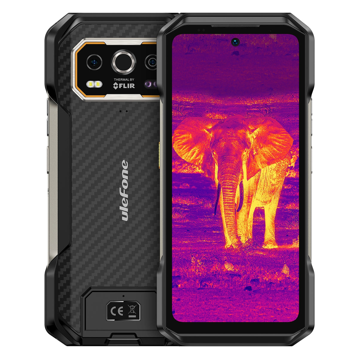 Ulefone Armor 27T+ Thermal 4G 12GB RAM 256GB Black