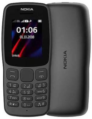 Nokia 106 TA-1114 Dual SIM Black