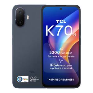 TCL K70 4+128GB 6.8" 5G Indigo Black DS OPT