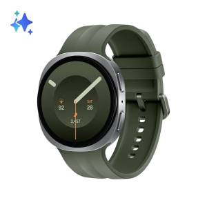 Samsung Galaxy Watch9 44mm Silver Olive Sport Band M/L